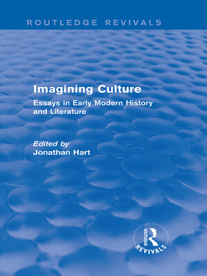 cover image of Imagining Culture (Routledge Revivals)